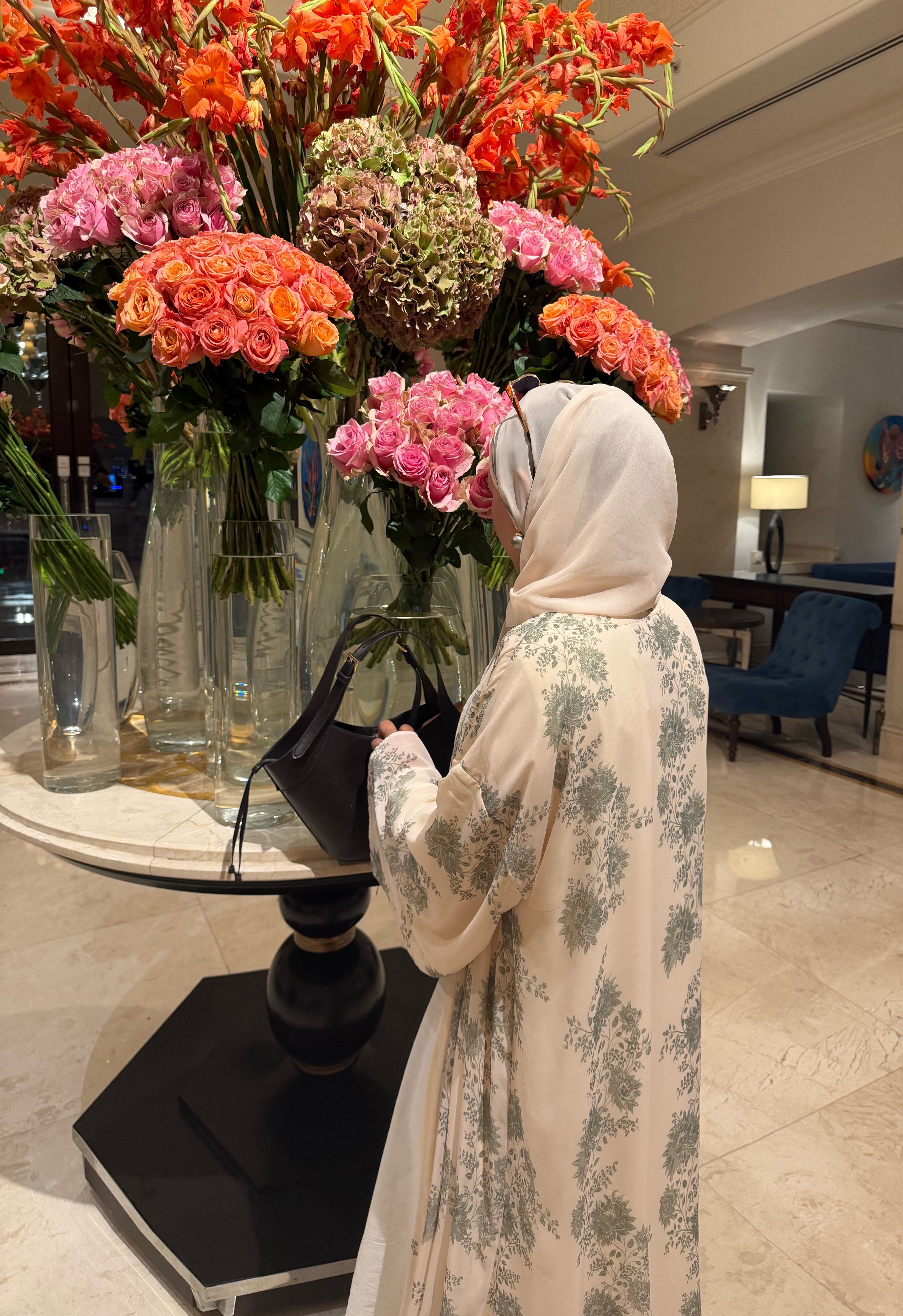 Sahira şifon abaya