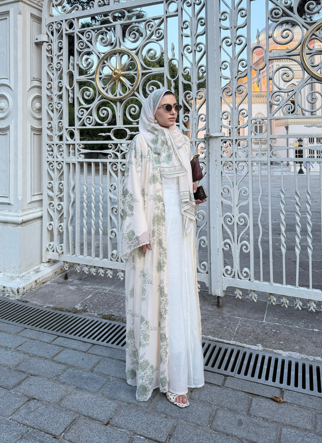 Sahira şifon abaya
